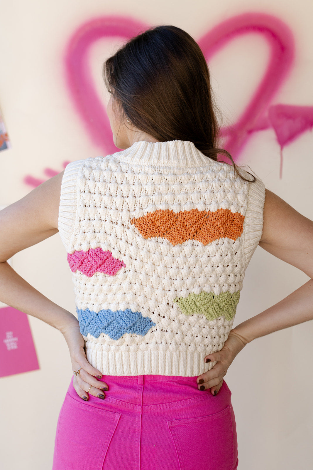 edna cable vest