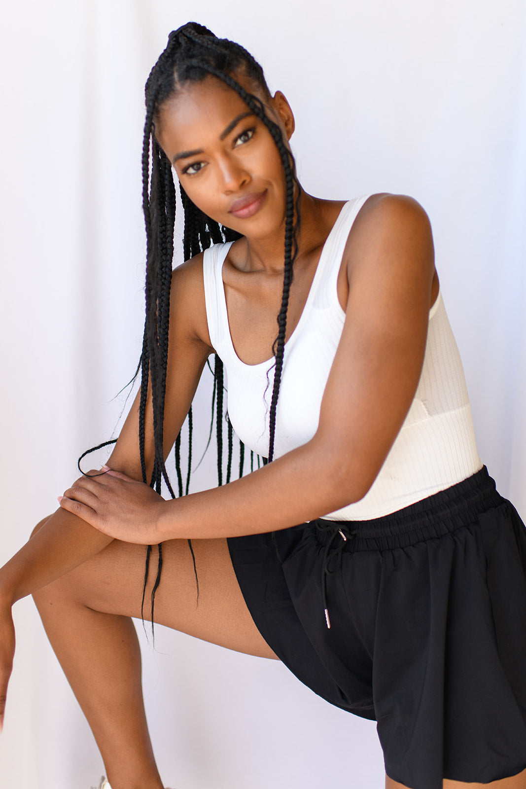 rib knit crop top