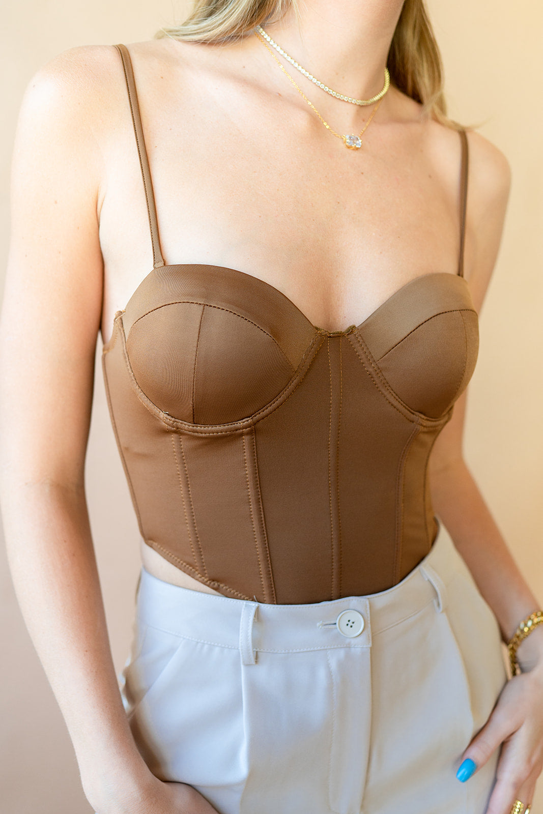 midnight corset top
