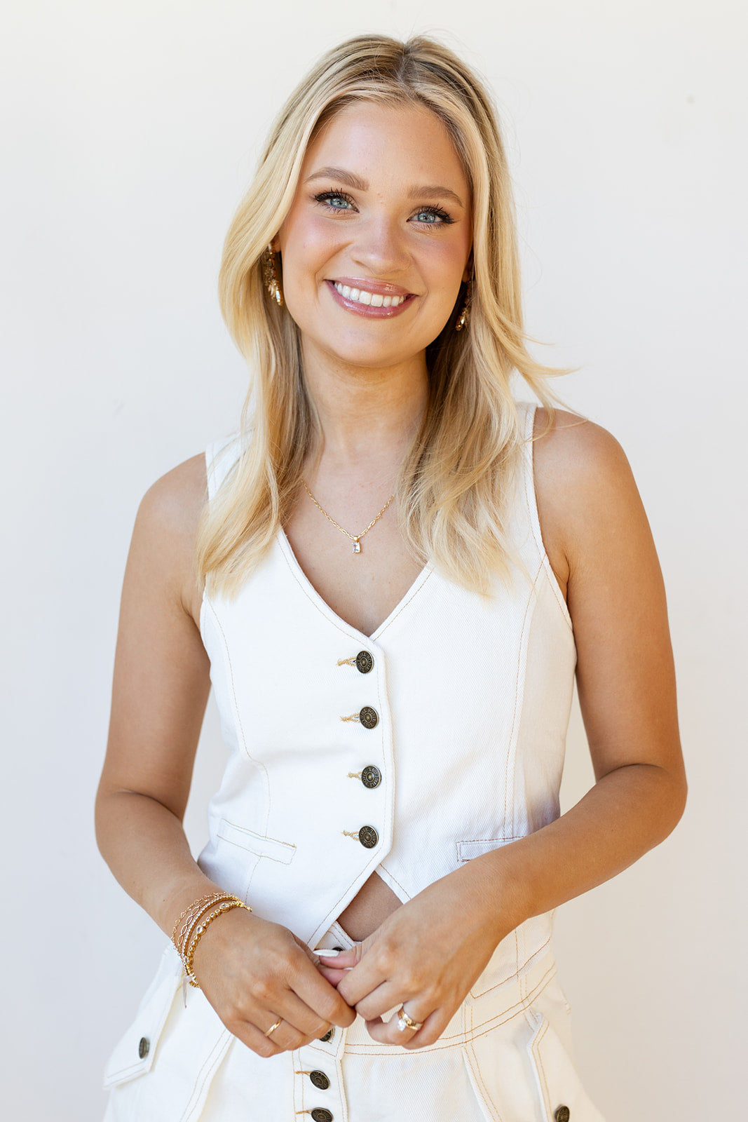 jennie denim vest